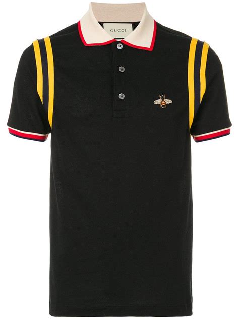 gucci polo bee black|Gucci polo aliexpress.